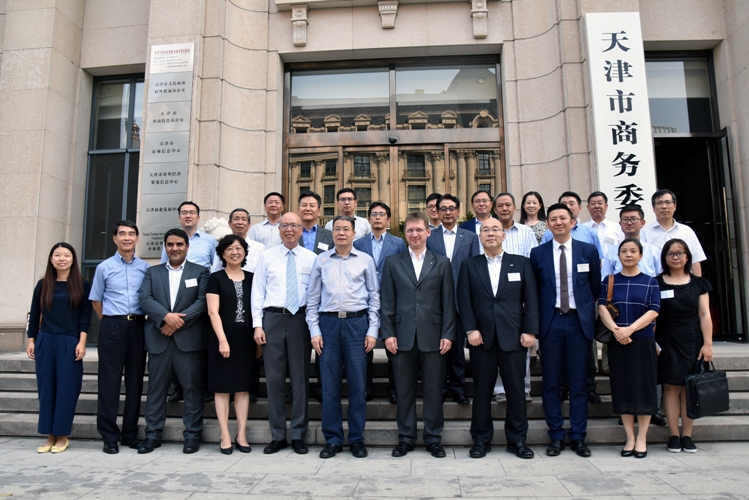 市政府外資辦、市外企協會組織舉辦在津重點外商投資企業代表交流座談會