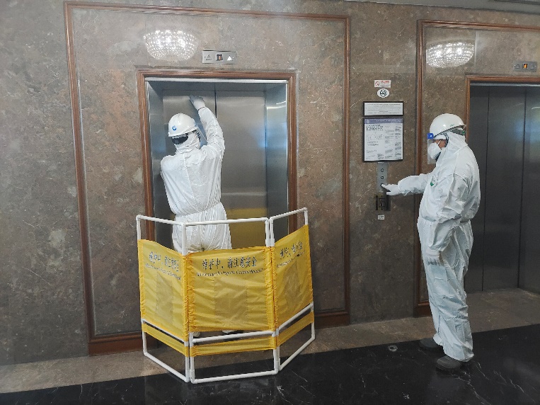 奧的斯電梯全力抗擊奧密克戎疫情(圖1) 奧的斯電梯全力抗擊奧密克戎疫情(圖1)